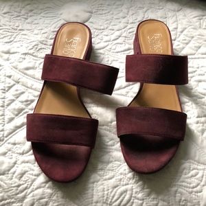 Franco Sarto Plum Sandal